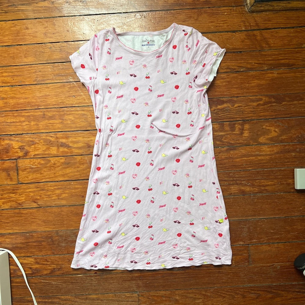 cozyland x knc beauty baby jean dress size medium